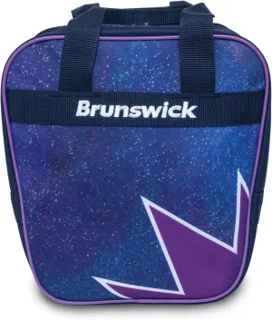 Brunswick Spark Single Tote Bowling Bag (Deep Space)