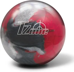 Brunswick T-Zone Scarlet Shadow Bowling Ball, Scarlet Shadow, 8 lb