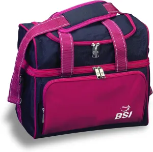 BSI Taxi Single Ball Bowling Bag- Black/Red