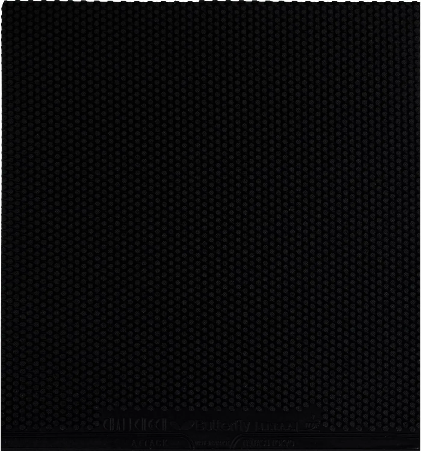 Butterfly Challenger Attack Table Tennis Rubber - Butterfly Table Tennis Rubber - 1.5 mm, 1.9 mm, or 2.1 mm - Red or Black - 1 Pips Out Table Tennis Rubber Sheet - Professional Table Tennis Rubber