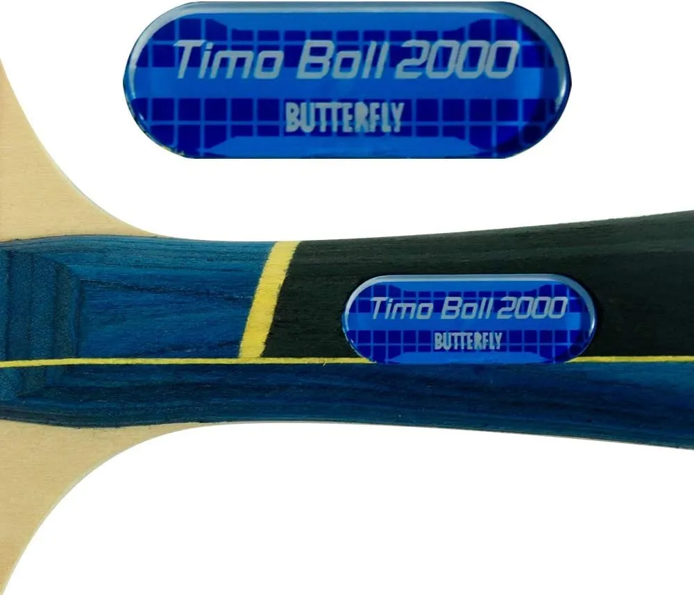 Butterfly Timo Boll Shakehand Ping Pong Paddle - Good Speed And Spin With Superb Control - Japan Series - Recommended For Beginning Level Players - International Table Tennis Federation Approved
