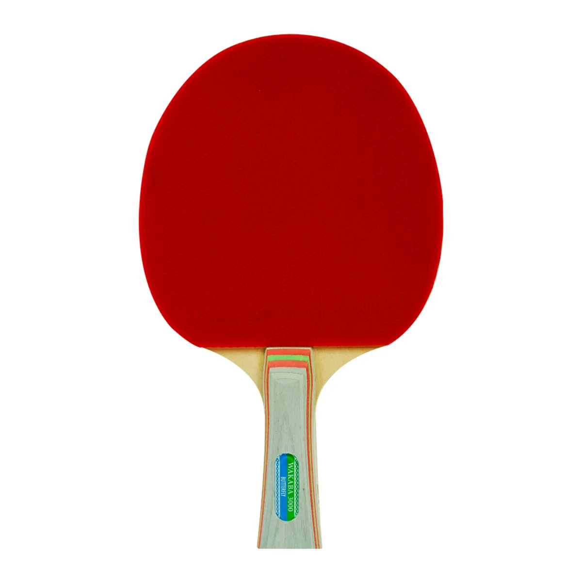 Butterfly Wakaba 3000 Table Tennis Paddle (2 Balls Included)