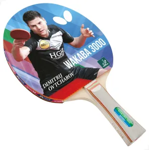 Butterfly Wakaba Shakehand Table Tennis Racket | Japan Series | Outstanding Control with Reliable Speed and Spin | Recommended for Beginning Level Players