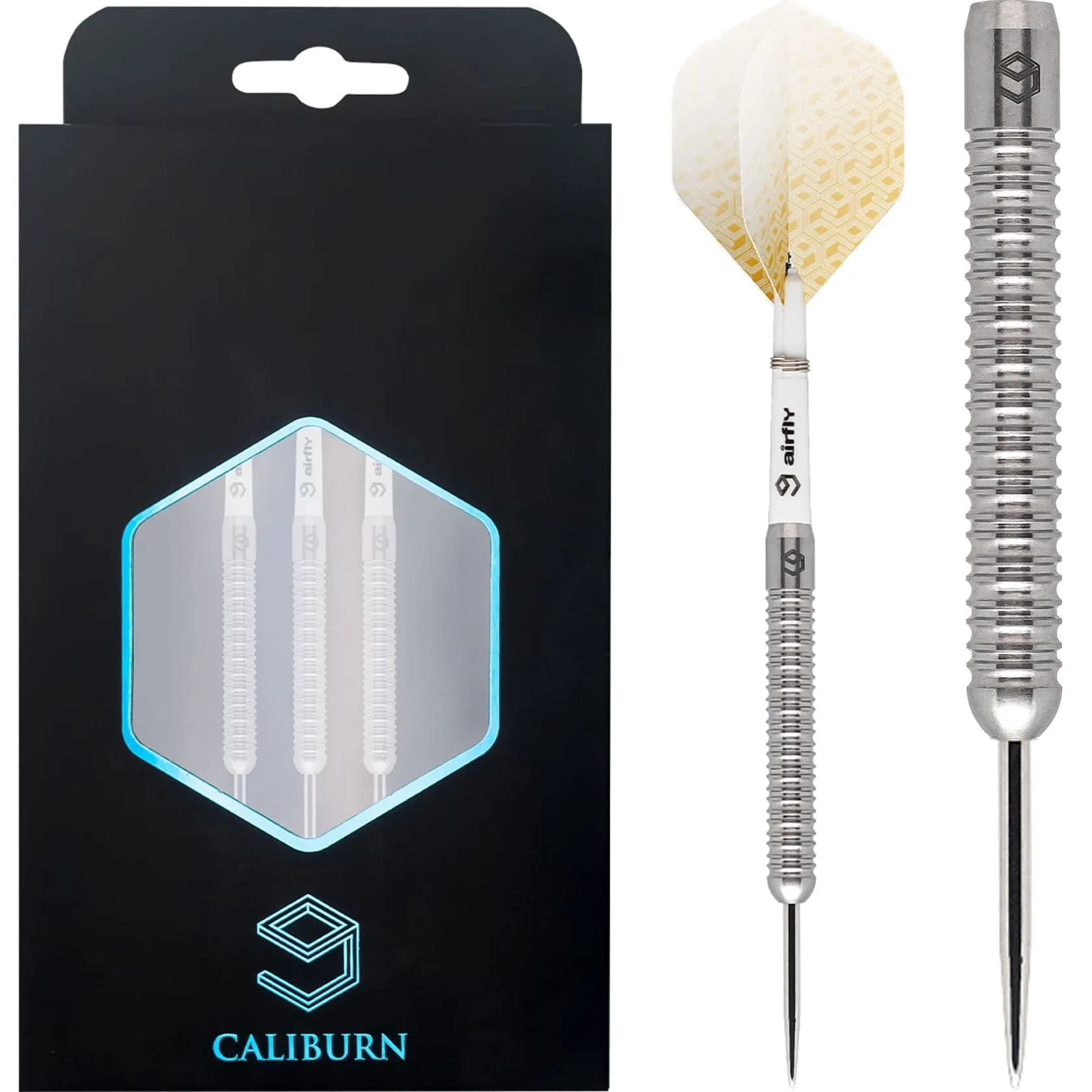 *Caliburn Artisan Darts - Steel Tip - 90% - Natural