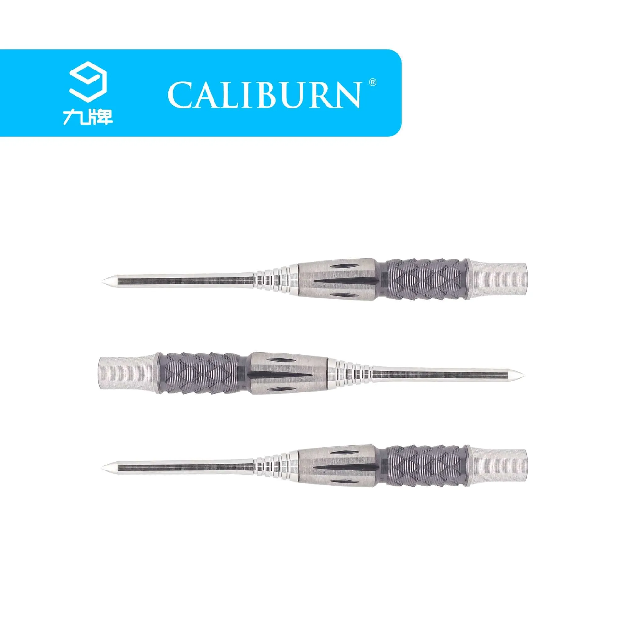 Caliburn Black Dragon Darts - Steel Tip - 97.5% - Black