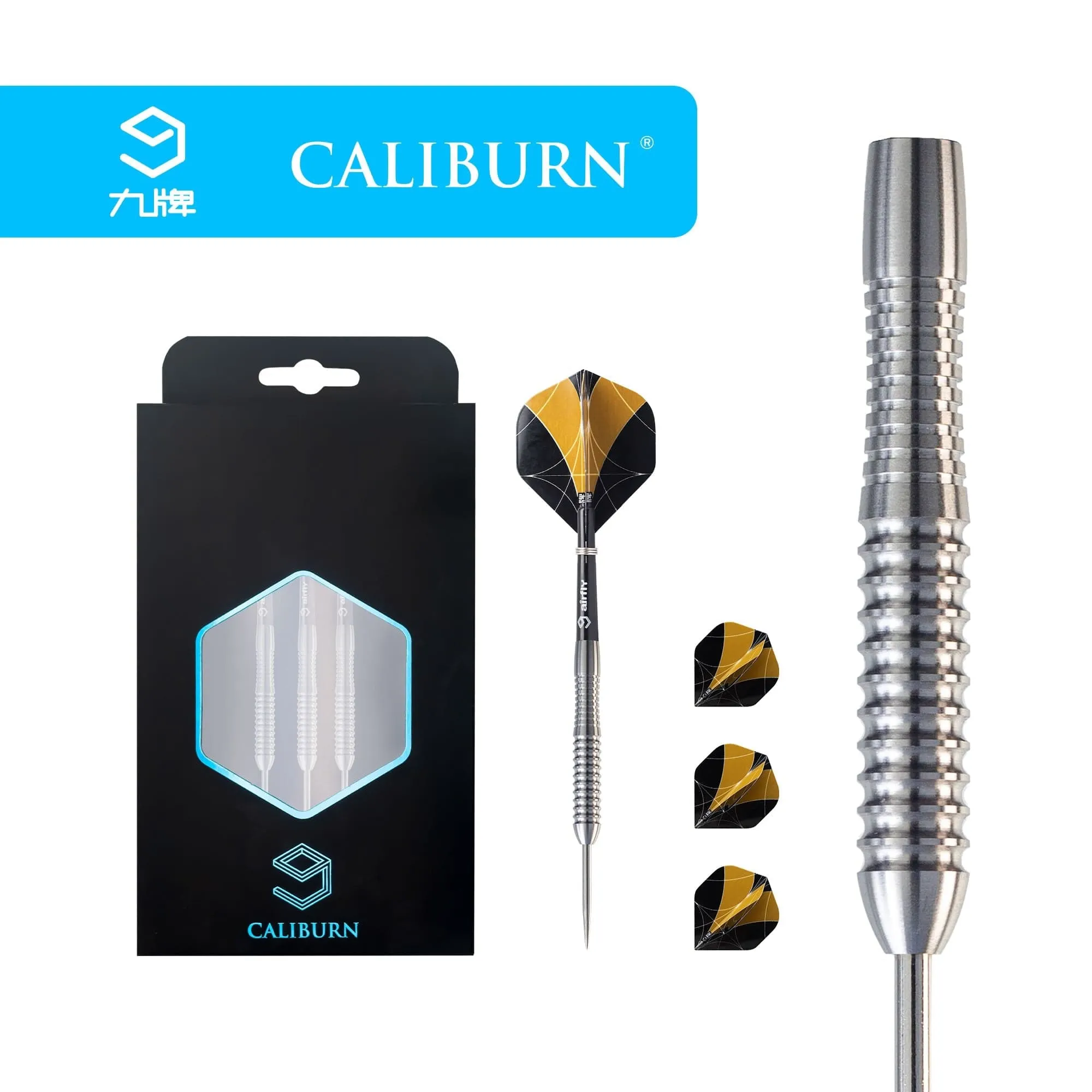 *Caliburn Mermaid Darts - Steel Tip - 90% - Natural - 23g