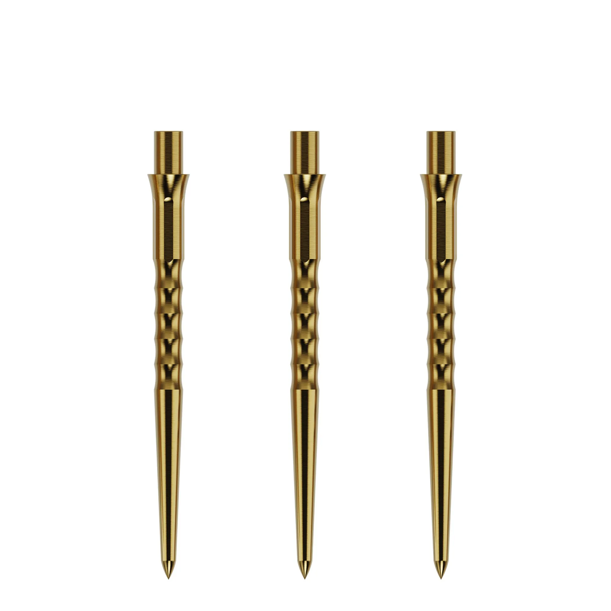 Caliburn Replaceable Dart Points - Ripple - No Lip - Gold