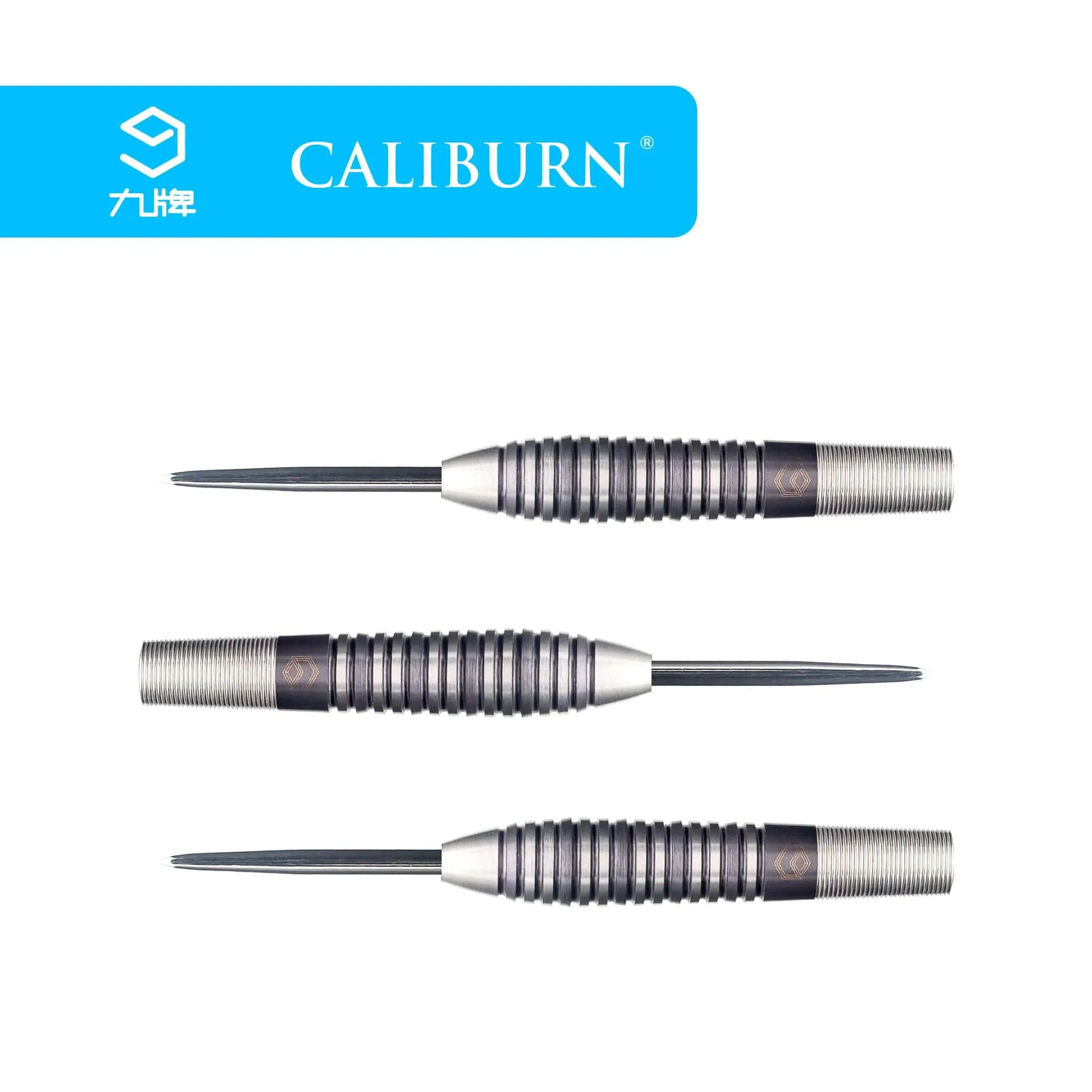 Caliburn Stallion Darts - Steel Tip - 90% - S4 - Black