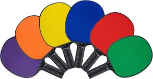 Cannon Sports Unbreakable Table Tennis Paddles with Rubber Face