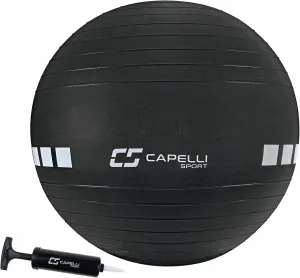 Capelli Sport Exercise Ball for Yoga, Balance Ball, Pilates, Anti Burst Slip Resistant, Quick Pump