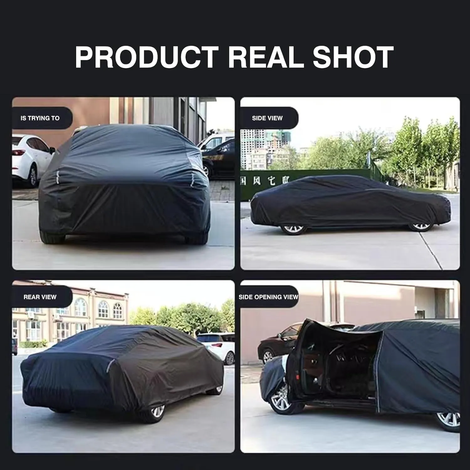 Car Cover Waterproof Compatible with Daimler 2.8/5.3/Coupe/Daimler/Dart Outdoor Car Covers All Weather Waterproof Breathable Large Car Cover with Zipper,Custom Full Car Cover,for Snow Rain Protection