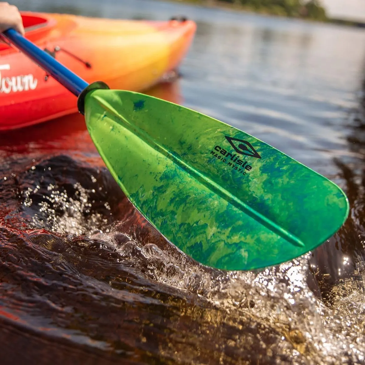 Carlisle Magic Mystic Kayak Paddle with Polypropylene Blades and Aluminum Shaft