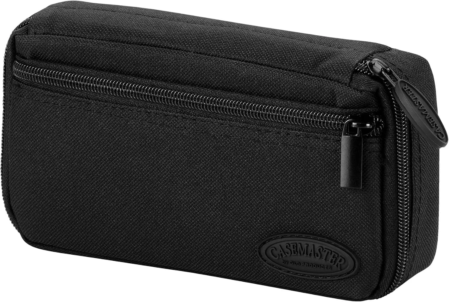 Casemaster Plazma Dart Case for Soft and Steel Tip Darts, Holds 3 Darts and Features Built-In Storage Tube and Pockets for Flights, Tips, Shafts, and Personal Items