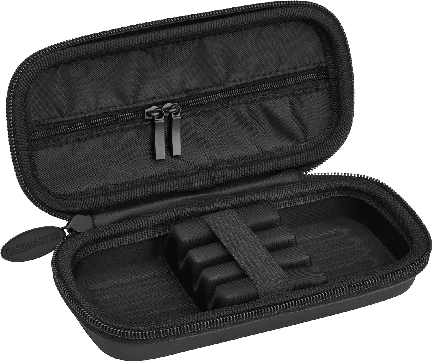 Casemaster Warden Dart Case for Steel and Soft Tip Darts, with a Tough EVA Foam Outer Shell for Maximum Toughness and Durability, Holds 3 Darts