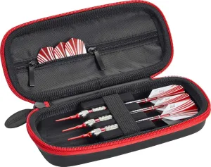 Casemaster Warden Dart Case for Steel and Soft Tip Darts, with a Tough EVA Foam Outer Shell for Maximum Toughness and Durability, Holds 3 Darts