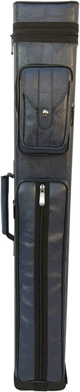 Champion Instroke Leatherette Cue Cases 4x6 Holds 4 Butts and 6 shafts Pool cue