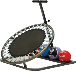 Champion Sports Medicine Ball Rebounder – Adjustable Angle, Steel Frame, Neoprene-Grip Handle, Rehab, Home, Gym Workout, 36" L x 39" W x 42" H, 28" D, Balls Sold Separately