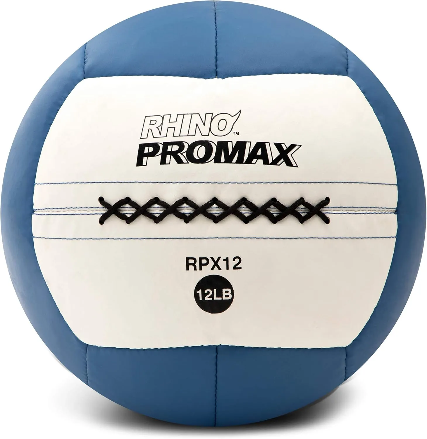 Champion Sports Rhino Promax Slam Balls, 10 lb, Soft Shell with Non-Slip Grip, Medicine Wall Exercise Ball for Weightlifting, Plyometrics, Cross Training, & Home Gym Fitness