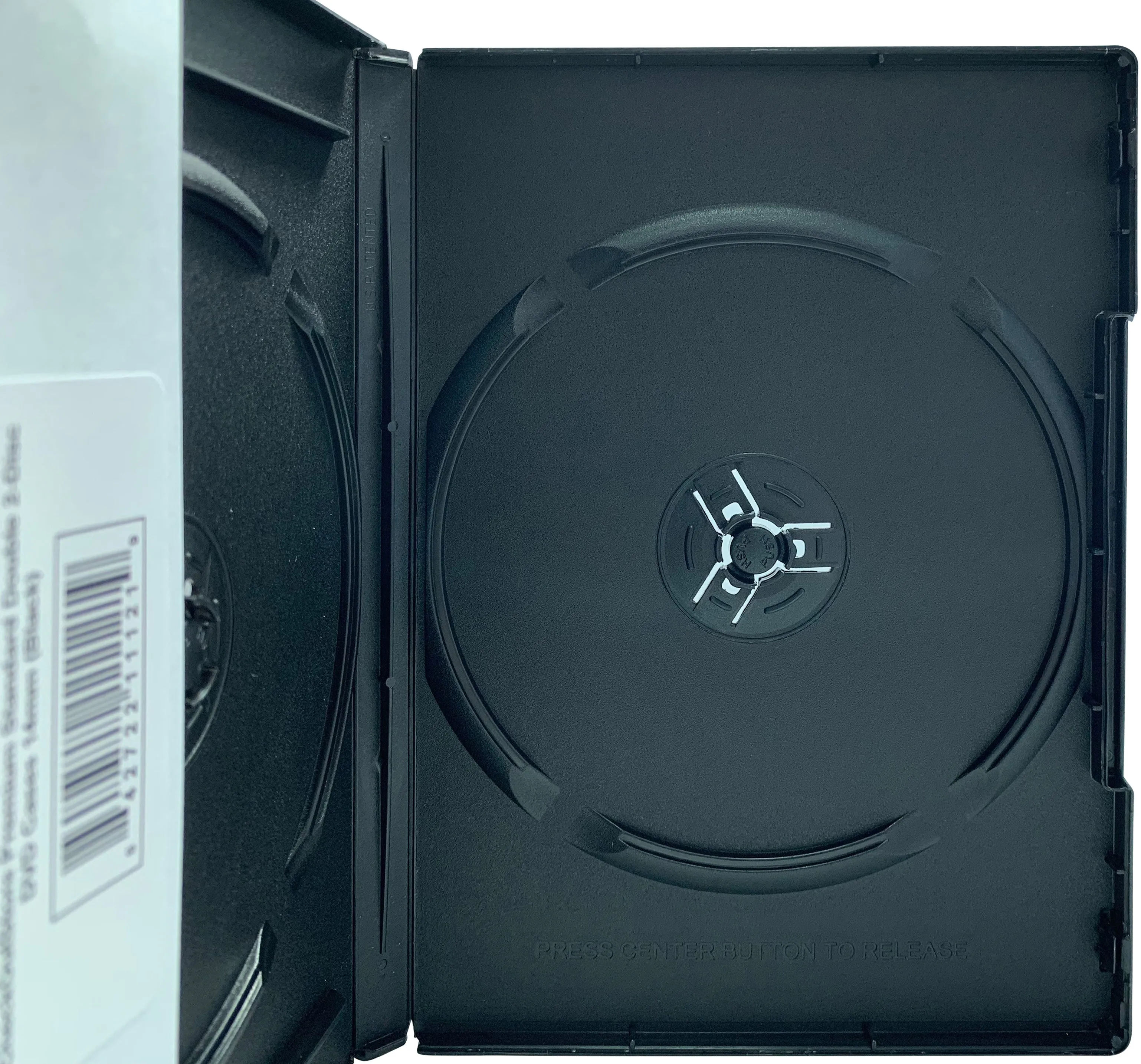 CheckOutStore Premium Standard Double 2-Disc DVD Cases 14mm