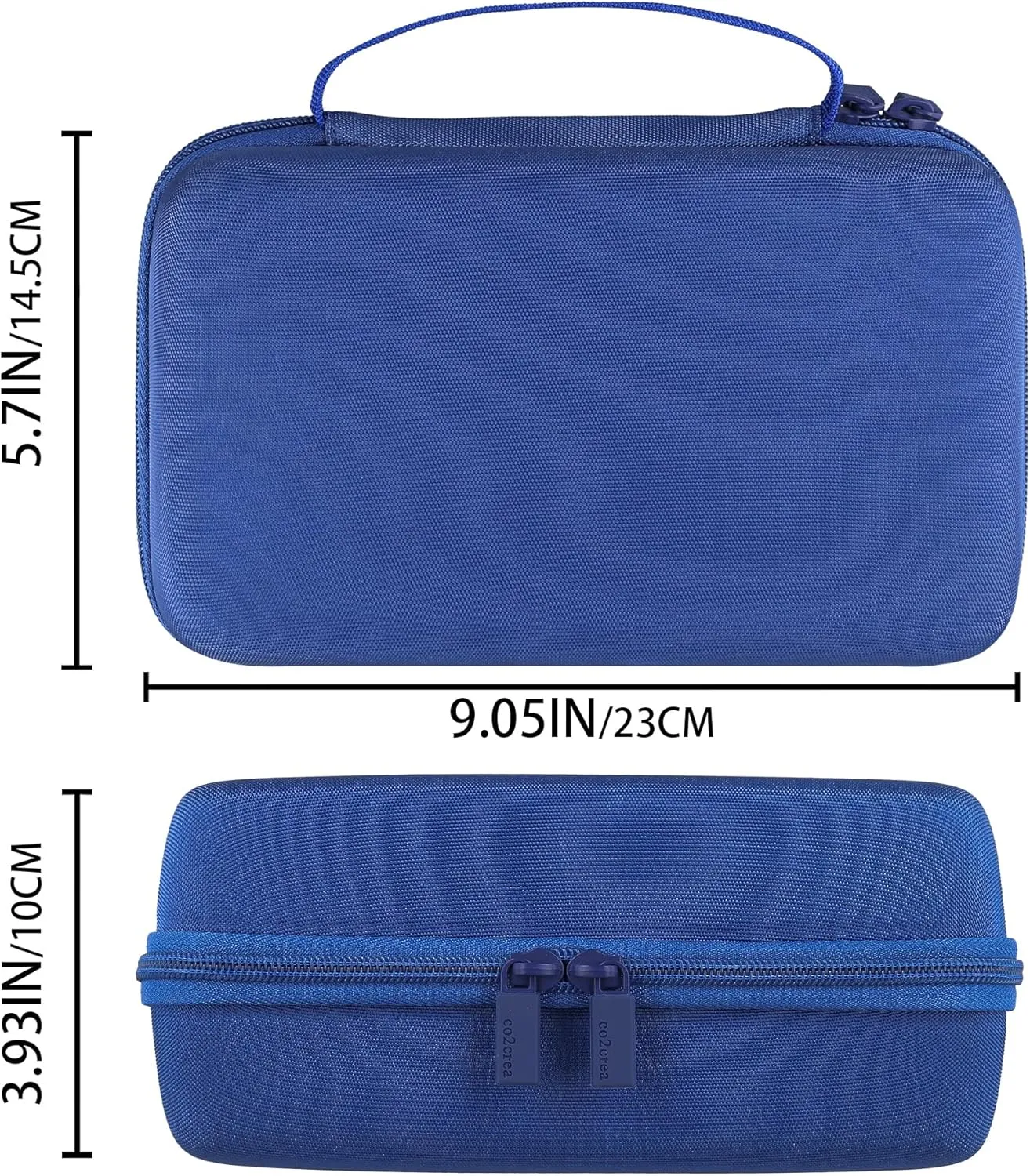 co2CREA Hard Case Compatible with Steel Tip or Soft Tip Darts, Holds Darts and Extra Accessories, Built-in Storage Tubes and Pockets for Flights, Tips, Shafts
