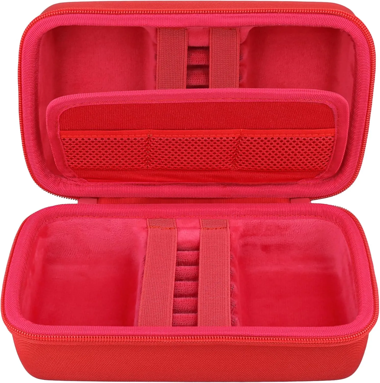 co2CREA Hard Case Compatible with Steel Tip or Soft Tip Darts, Holds Darts and Extra Accessories, Built-in Storage Tubes and Pockets for Flights, Tips, Shafts