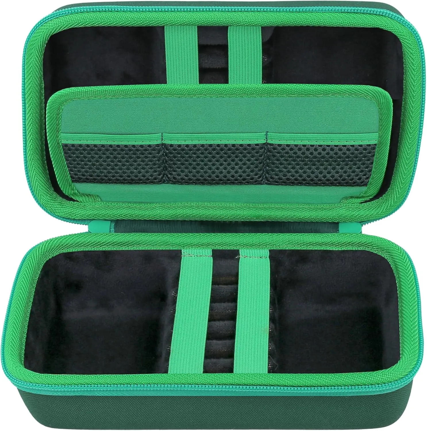 co2CREA Hard Case Compatible with Steel Tip or Soft Tip Darts, Holds Darts and Extra Accessories, Built-in Storage Tubes and Pockets for Flights, Tips, Shafts