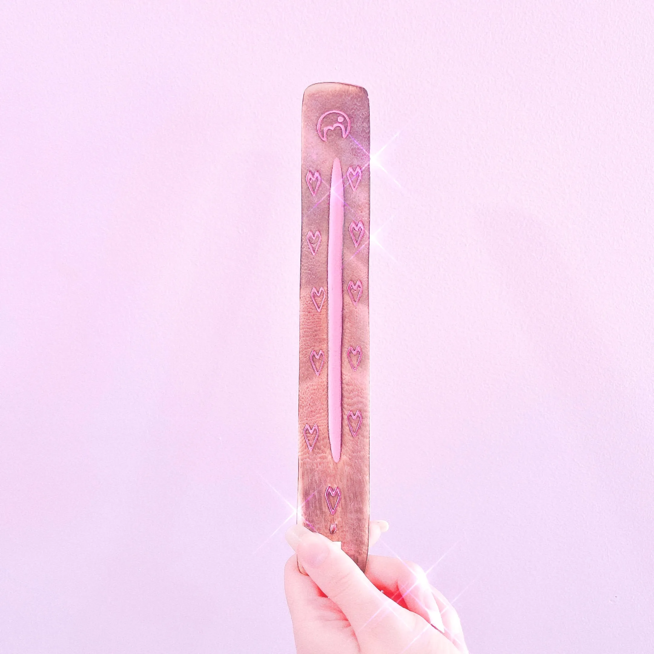 Coloured Wooden Incense Holder 25cm