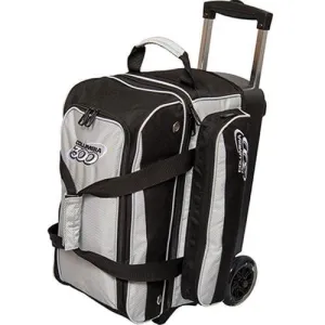 Columbia Icon Double Roller Silver Bowling Bag