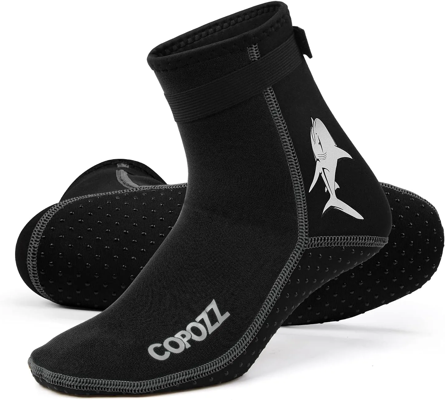 COPOZZ Diving Socks 3mm Neoprene Beach Water Socks-Anti Slip for Snorkel Swim Youth Men Women