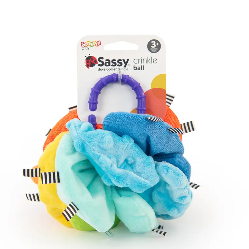 Crinkle Ball - Sassy Baby