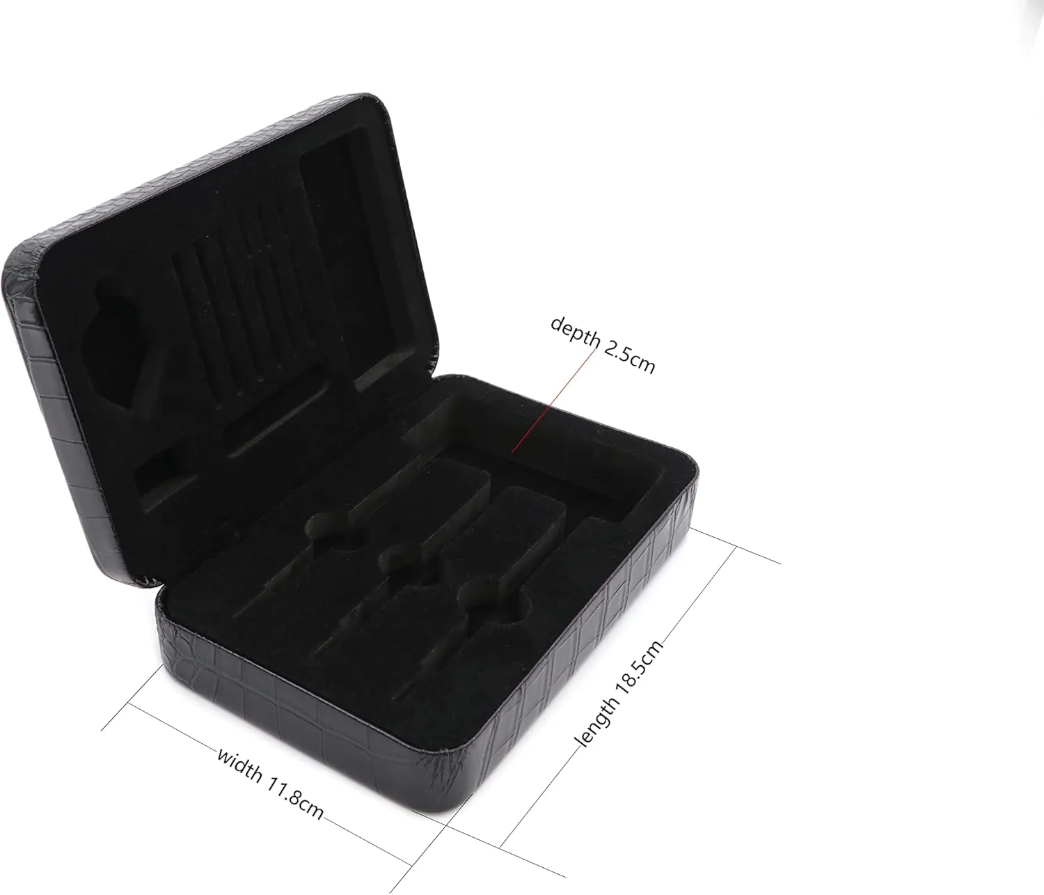 CUESOUL Professional Luxury PU Dart Case with AK5 Dart Flights,Dart Carrying Case for Steel Tip Darts or Soft Tip Darts