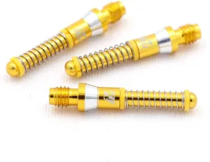 CUESOUL TERO AK7 Aluminum Dart Shafts 25.2mm Built-in Spring Telescopic for Steel Tip Darts and Soft Tip Darts