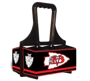 Custom Water Bottle Carrier | Holds 6 Bottles | Set of 4