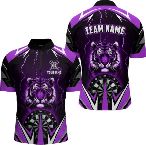 Customized Dart Shirts, Dart Jersey, Dart Jerseys for Men, Darts Storm Panther 3D Printed Darts Shirts
