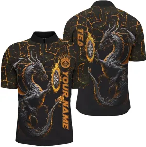 Customized Dart Shirts, Dart Jersey, Dart Jerseys for Men, Grunge Dartboard Darts, Quarter