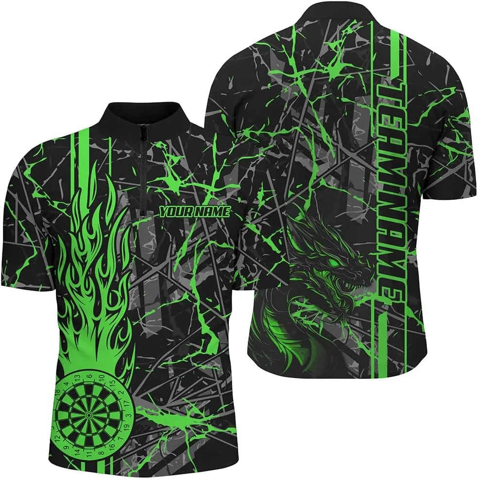 Customized Dart Shirts, Dart Jersey, Dart Jerseys for Men, Orange Retro Us Flag Men, Custom Jersey, Dart