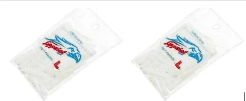 Dart Tips: Lippoint USA - 2BA Standard Thread - Plastic Soft Dart Point Replacements (50 Pack) - White 2-Pack