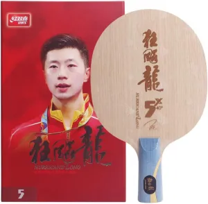 DHS New Hurricane Long-5X (Long V-X) Ping Pong Paddle in 2019，(5 Wooden   2 Aromatic Carbon；FL and CS) Table Tennis Rackets