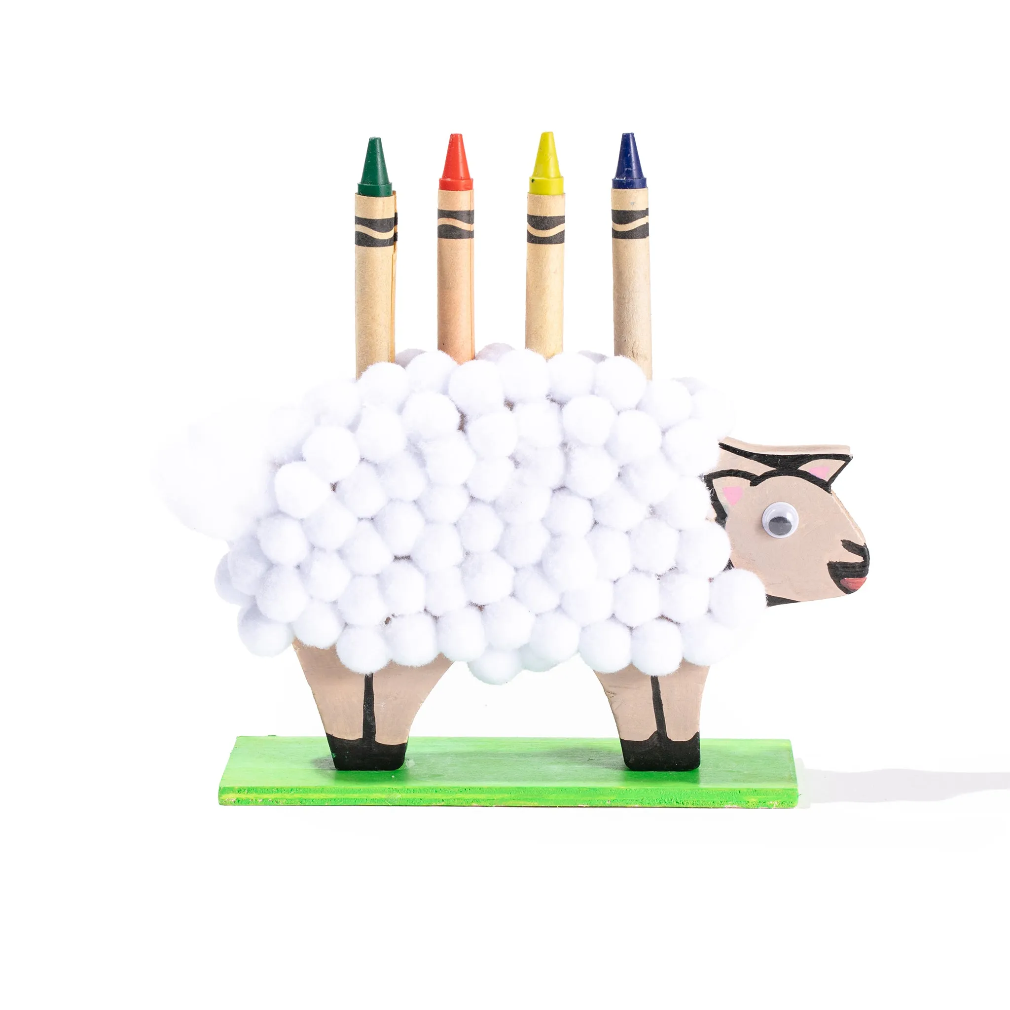 DIY Animal Crayon Holders (12 Pack)