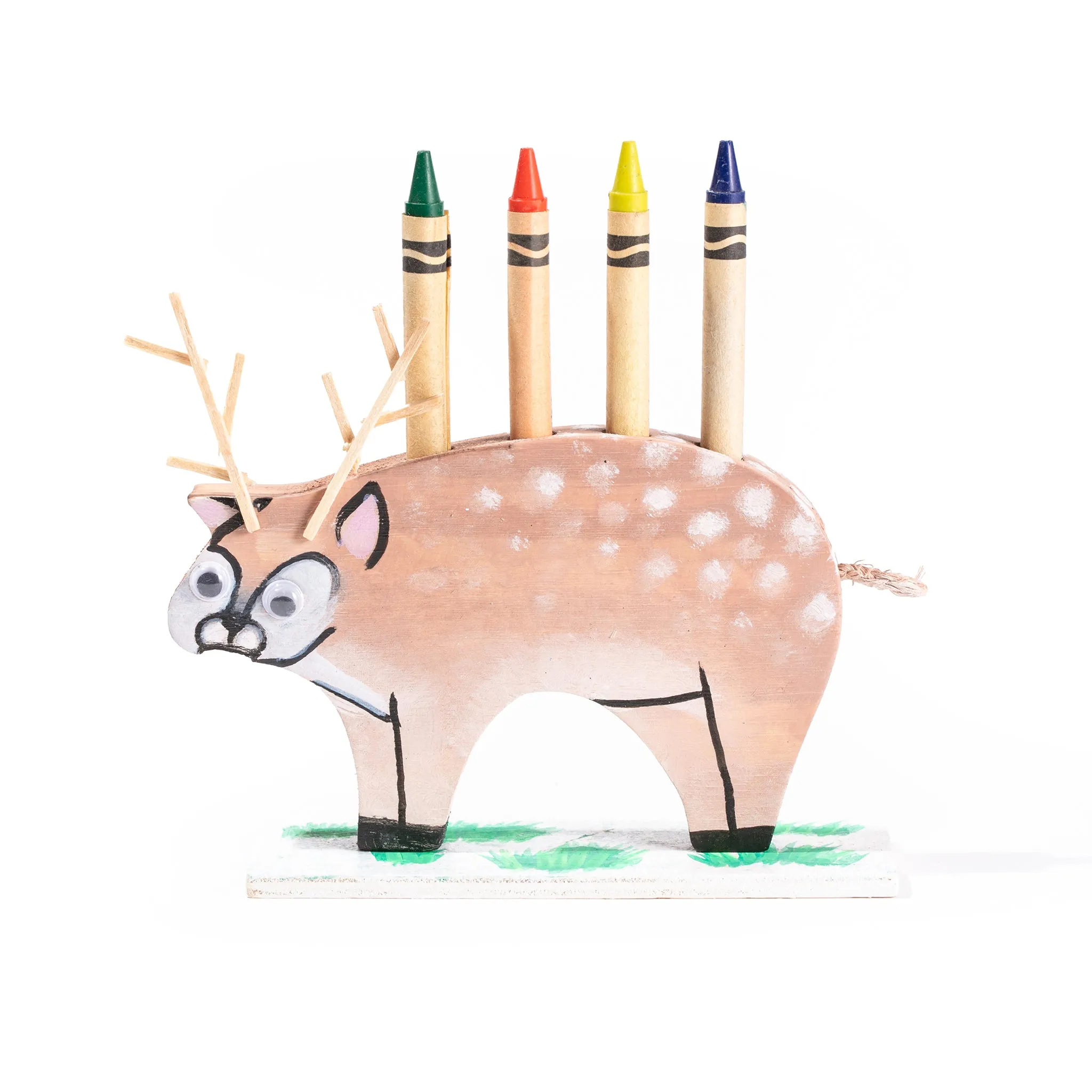 DIY Animal Crayon Holders (12 Pack)