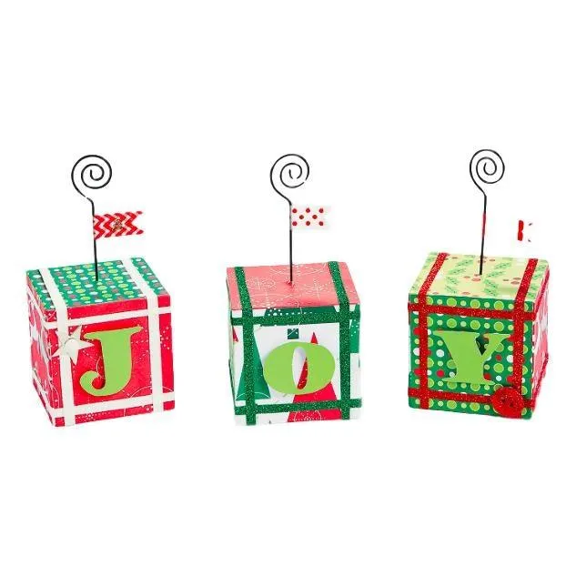 DIY Wooden Block Note Holders (12 Pack)