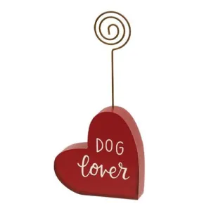 Dog Lover Wooden Photo Holder