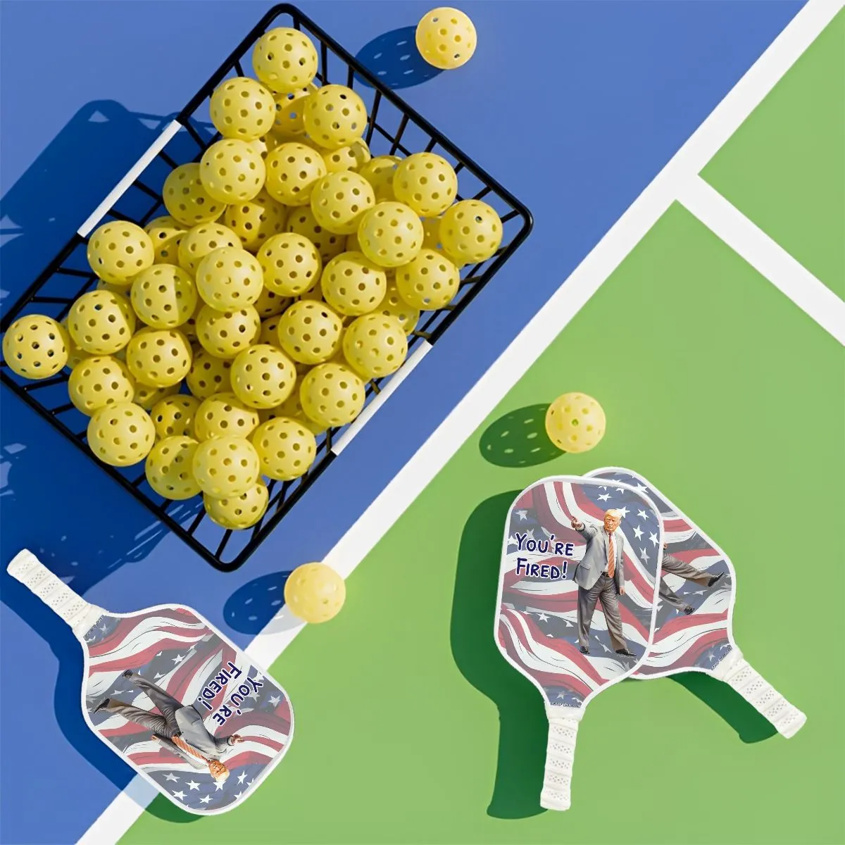 Donald Trump "You're Fired", Pickleball Paddle