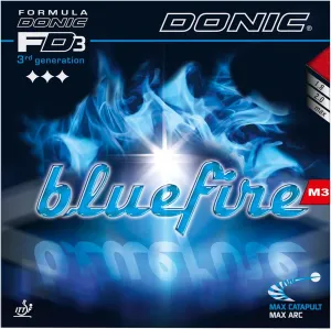 DONIC(ドニック) 卓球 ブルーファイア M3 裏ソフトラバー レッド 2.0 AL065