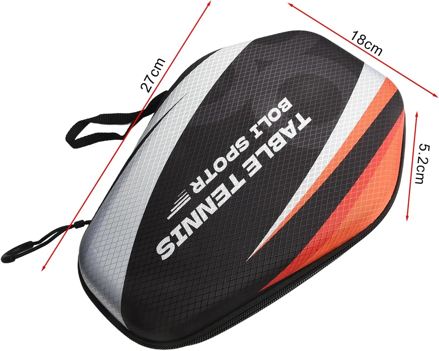 Double Padded Table Tennis Racket Bag Paddle Case, Table Tennis Case Racket Cover Helps Protect The Table Tennis Rubber And Racket, Table Tennis Organizer