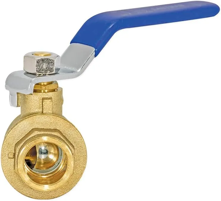 Eastman 1/2 Inch Sweat Heavy Duty Full Port Ball Valve, Brass Plumbing Fitting, 20061LF