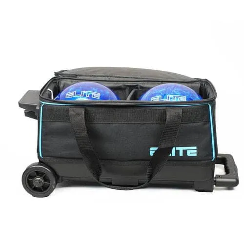 ELITE Basic Double Roller Aqua Bowling Bag
