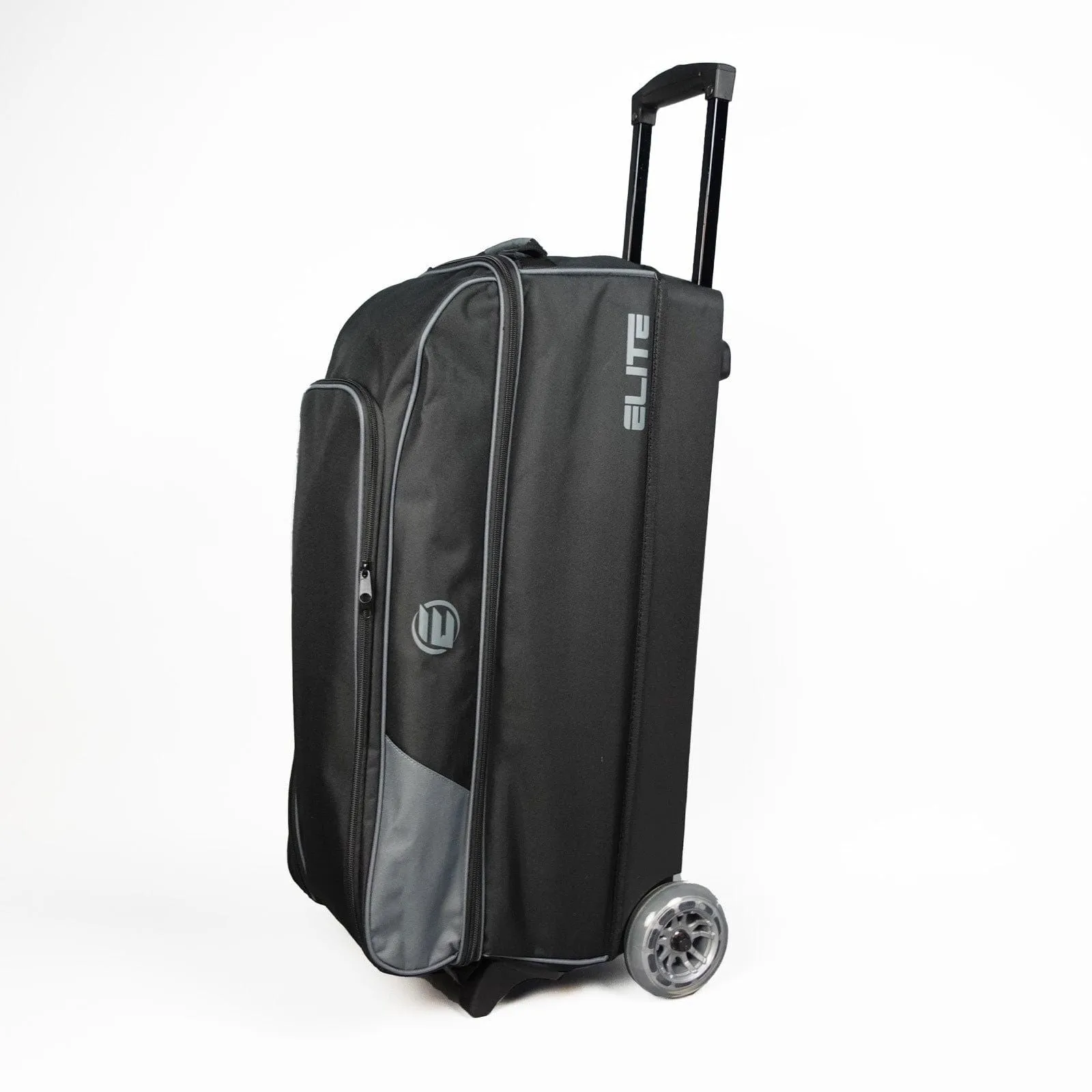 ELITE Basic Triple Roller Bowling Bag Charcoal