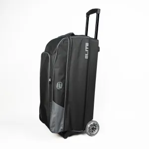 ELITE Basic Triple Roller Bowling Bag Charcoal