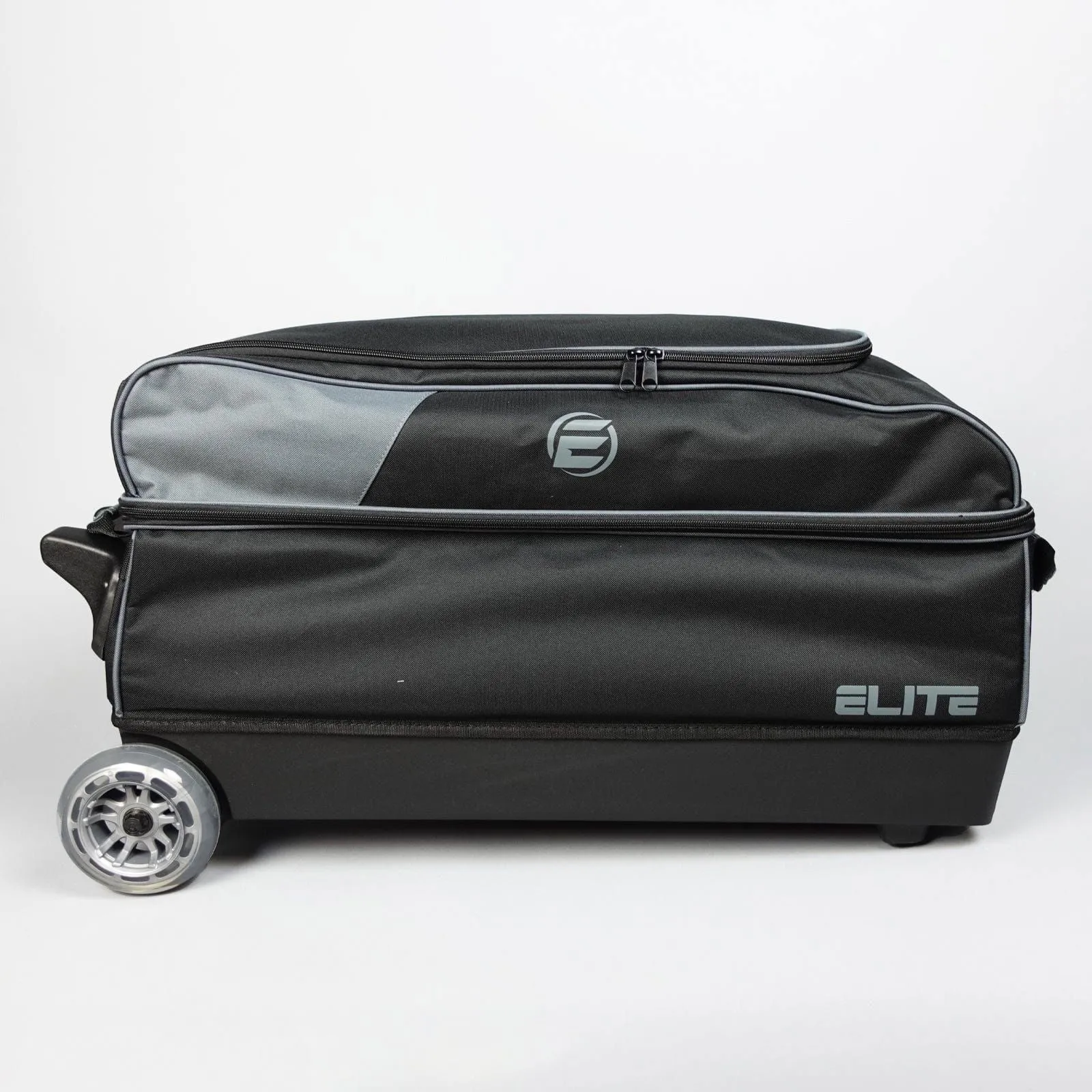 ELITE Basic Triple Roller Bowling Bag Charcoal